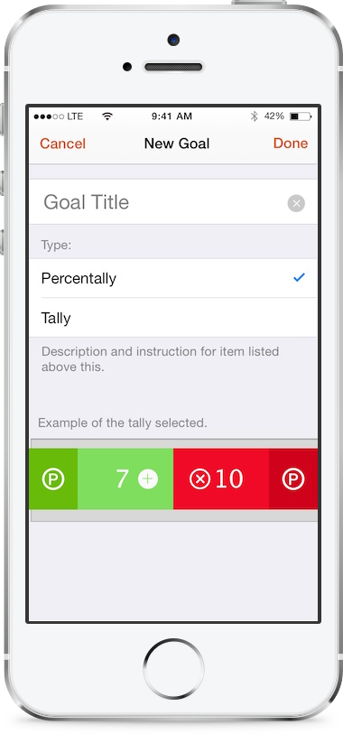 Modernistik Project: Percentally Pro (app-settings)