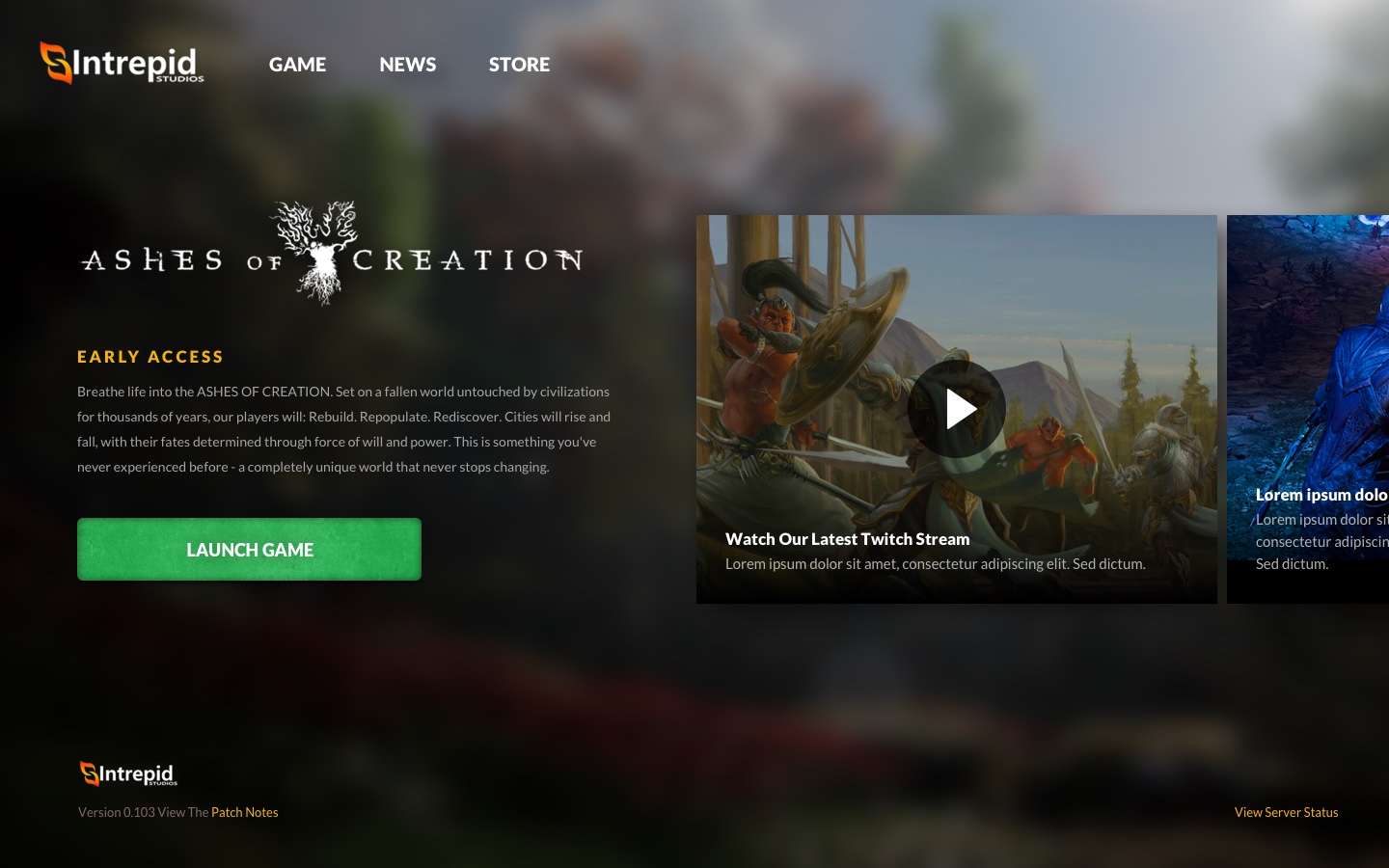 Modernistik Project: Ashes of Creation Game Launcher (ashes-of-creation-1)