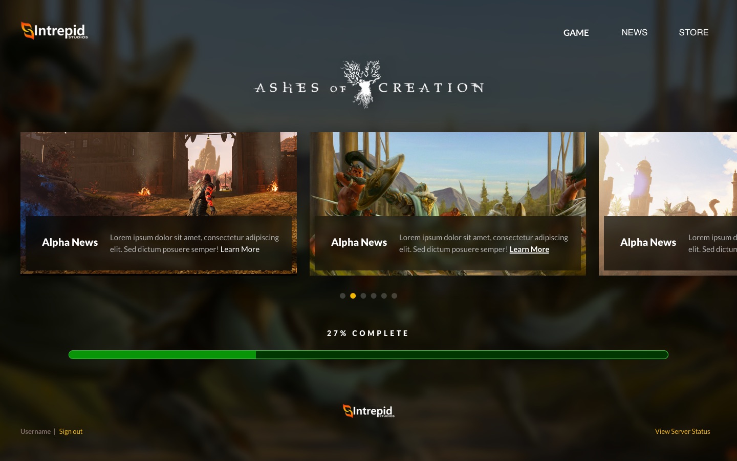 Modernistik Project: Ashes of Creation Game Launcher (ashes-of-creation-2)