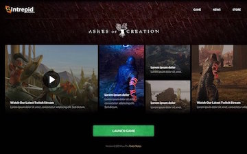 Ashes Of Creation Game Launcher