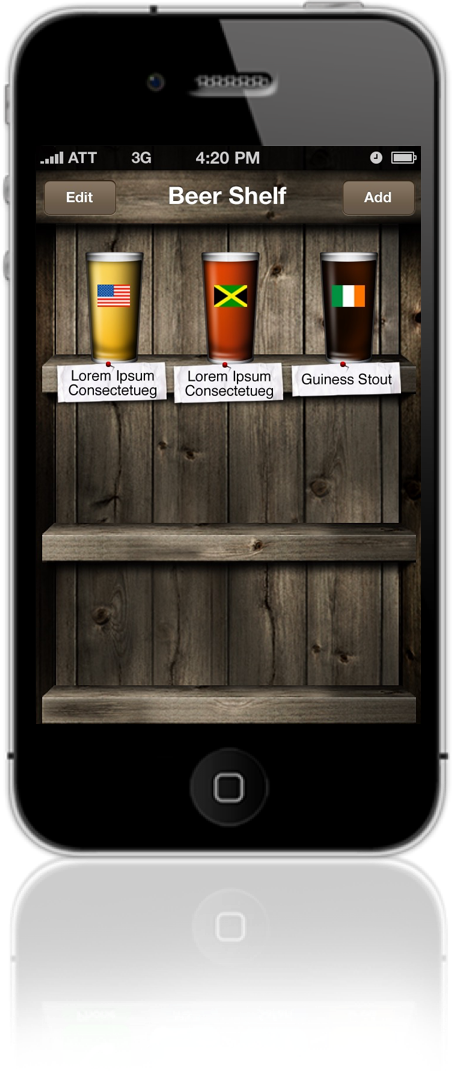 Modernistik Project: Beer Shelf Mobile (beer-list)
