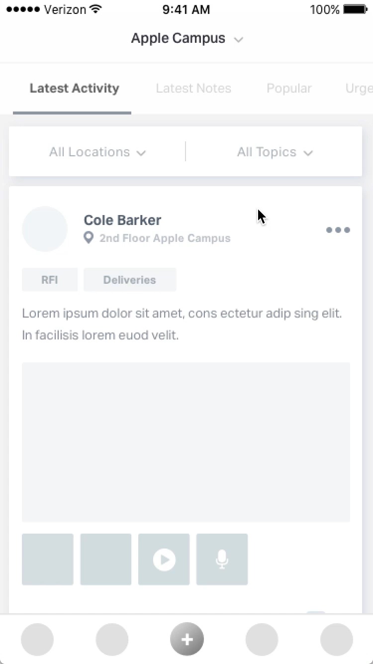 Modernistik Project: Command Post Notes Concept