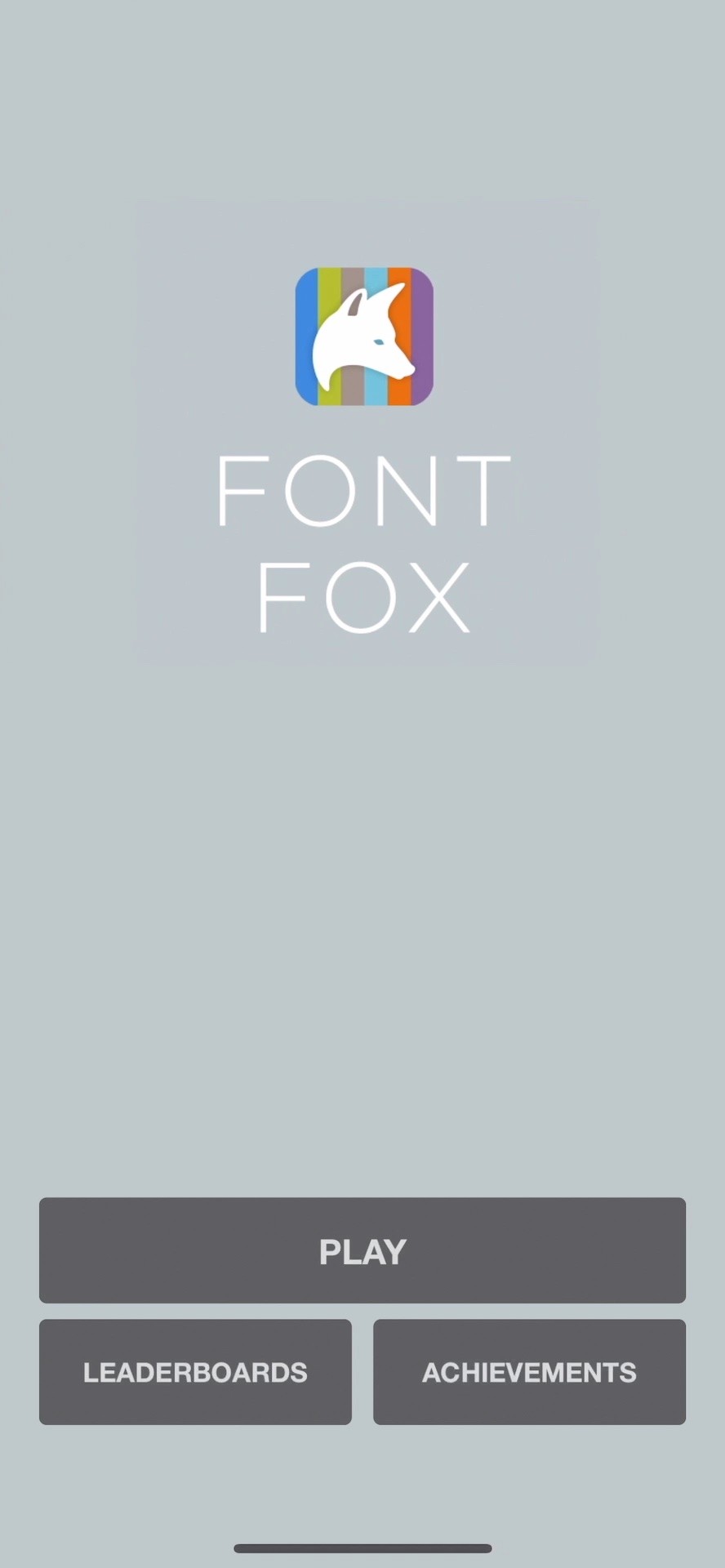 Modernistik Project: FontFox Game Demo