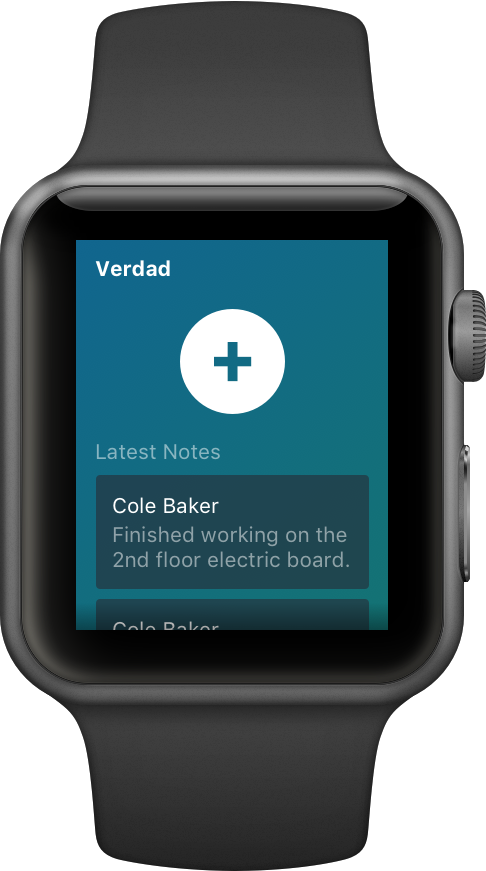 Modernistik Project: NoteVault Verdad Apple Watch (add)